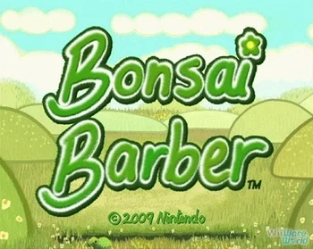 Bonsai Barber Title Screen