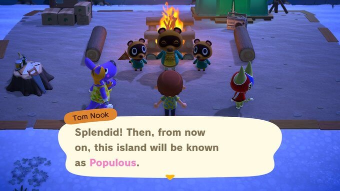 My island name is Populous